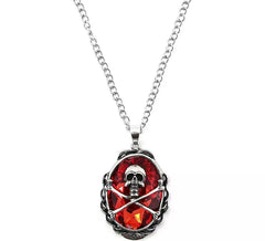 Collier pirate en diamant rouge