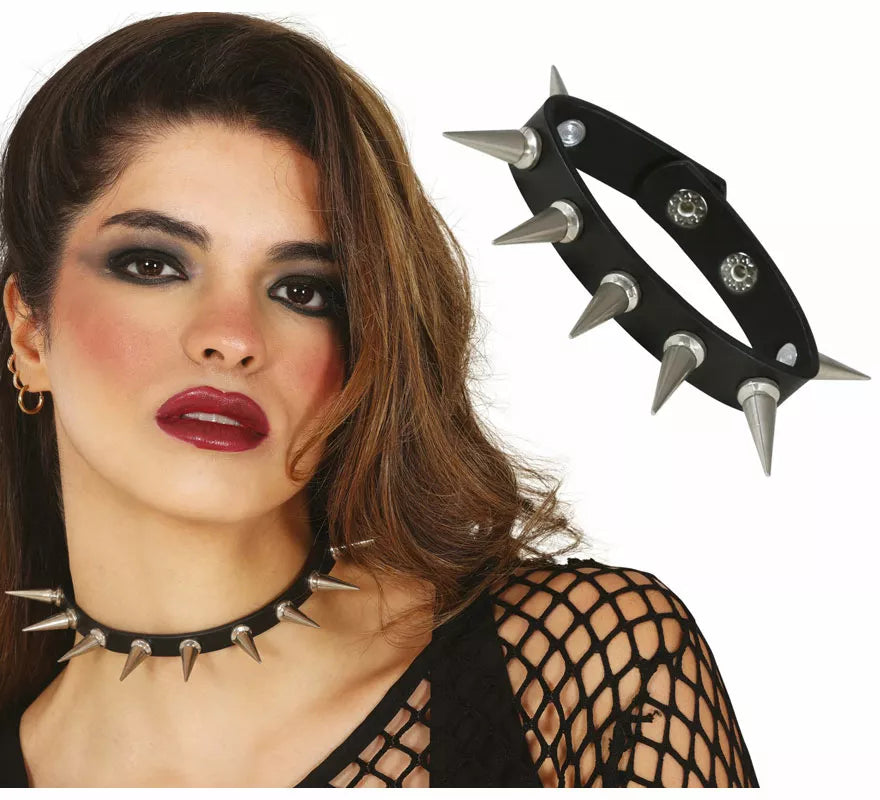 Translation missing: fr.Collar Punk con Pinchos adulto