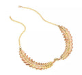 Collar Romano dorado de espigas