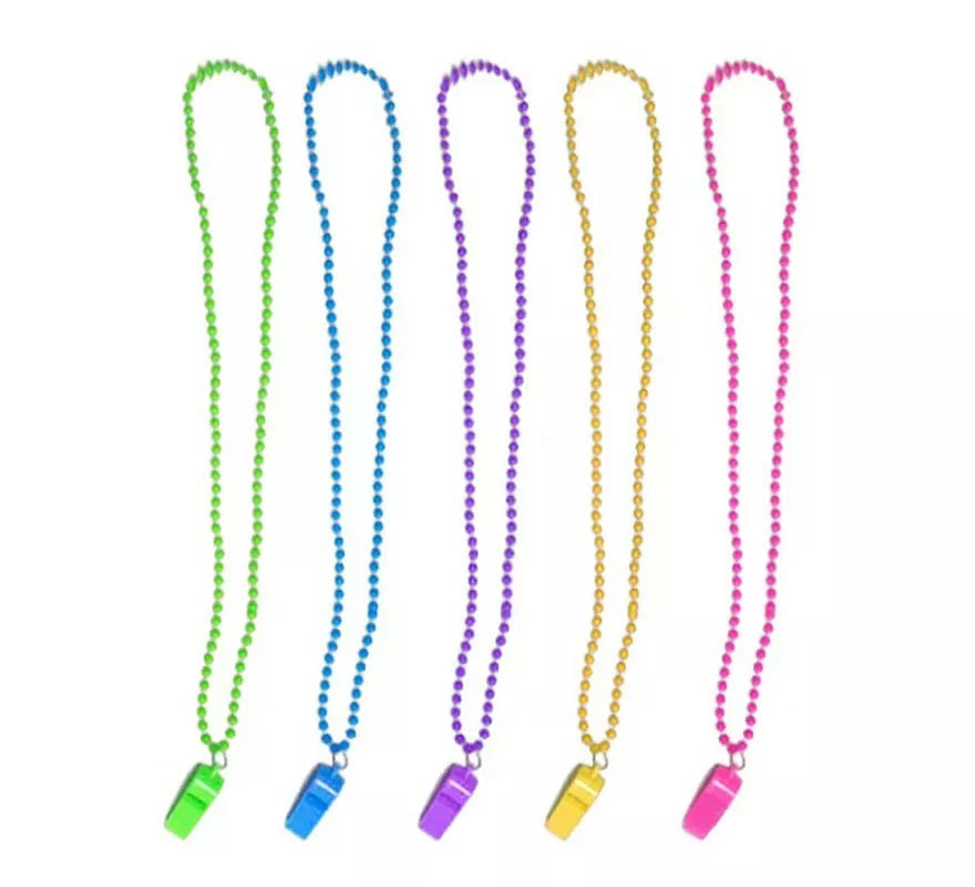 Translation missing: fr.Collar Silbato de 42 cm colores surtidos