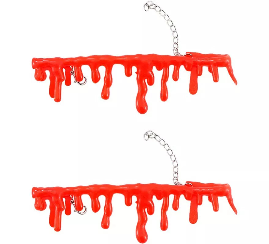 Translation missing: fr.Collar y Pulsera de Sangre Chorreando
