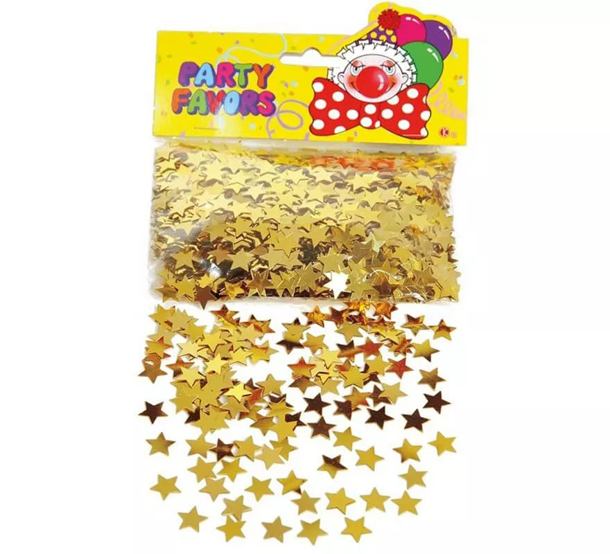 Translation missing: fr.Confeti de Estrellas doradas 57 gr