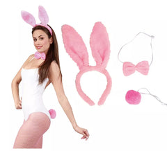 Ensemble de Lapin Rose