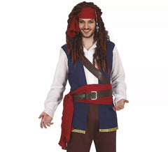 Ensemble pirate : écharpe et ceinture