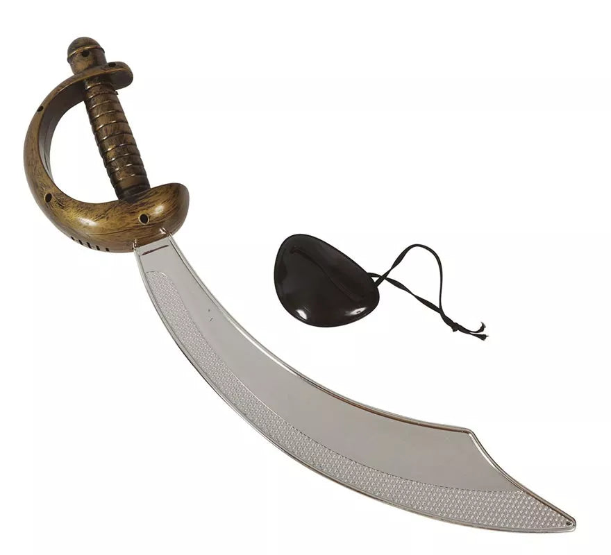 Translation missing: fr.Conjunto de Sable pirata 47 cm. y parche