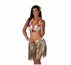 Kit Hawaïen de 3 Pièces plusieurs couleurs pour femme