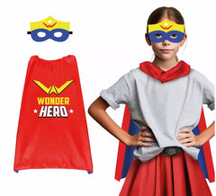 Coffret Enfant Super Héroïne : Masque et cape 70 cm