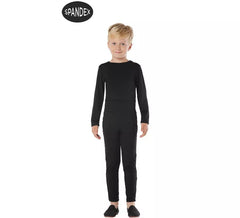 Ensemble Justaucorps Spandex 2 pièces noir pour enfant