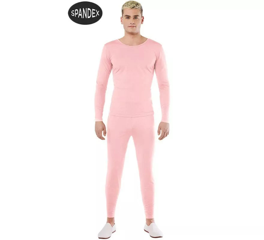 Translation missing: fr.Conjunto Maillot Spandex en 2 piezas color Rosa hombre