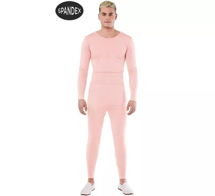 Translation missing: fr.Conjunto Maillot Spandex en 2 piezas color Rosa hombre