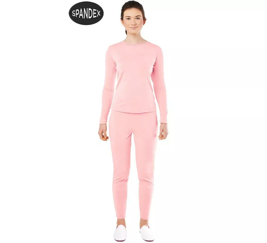 Translation missing: fr.Conjunto Maillot Spandex en 2 piezas color Rosa mujer