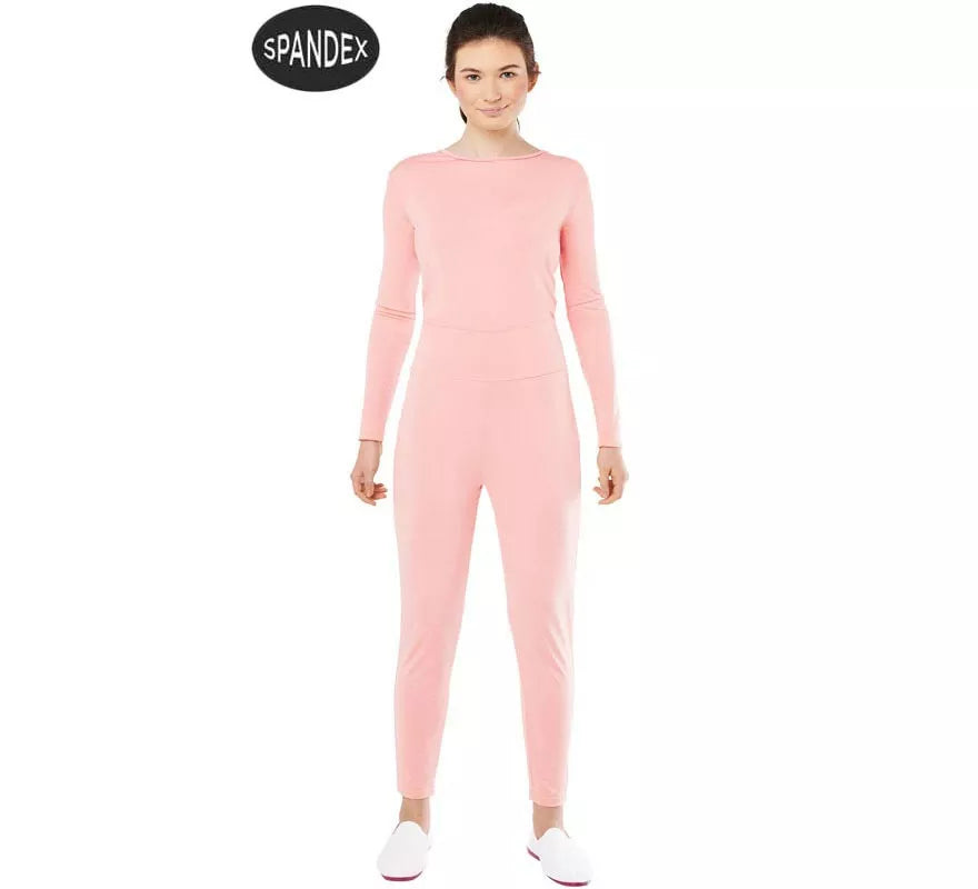 Translation missing: fr.Conjunto Maillot Spandex en 2 piezas color Rosa mujer