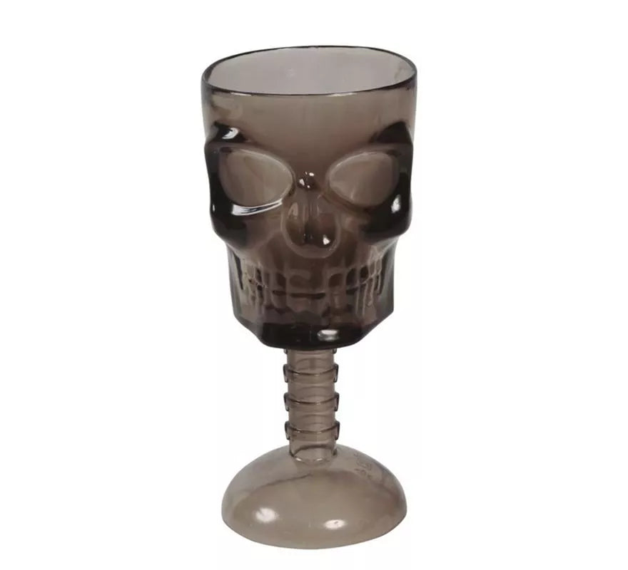 Translation missing: fr.Copa de Calavera Negra Transparente de 18 cm