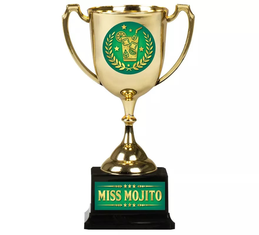 Translation missing: fr.Copa Miss Mojito dorado y verde 18 cm