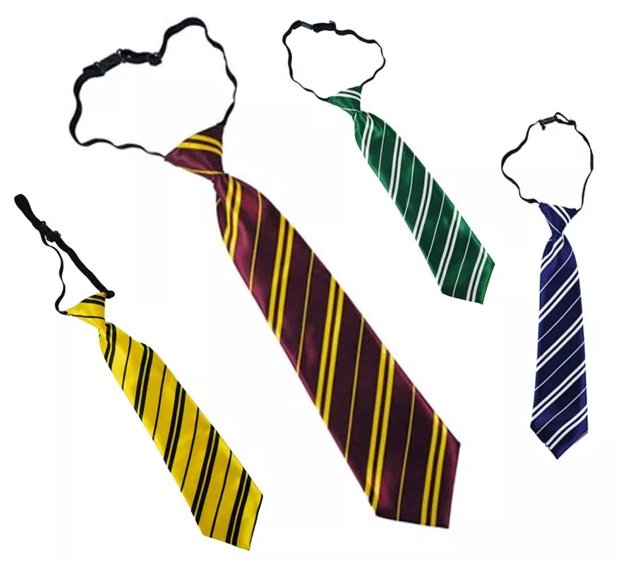 Translation missing: fr.Corbata Colegial a rayas en varios colores de 37 cm