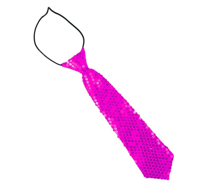 Translation missing: fr.Corbata con lentejuelas infantil de 30 cm en varios colores