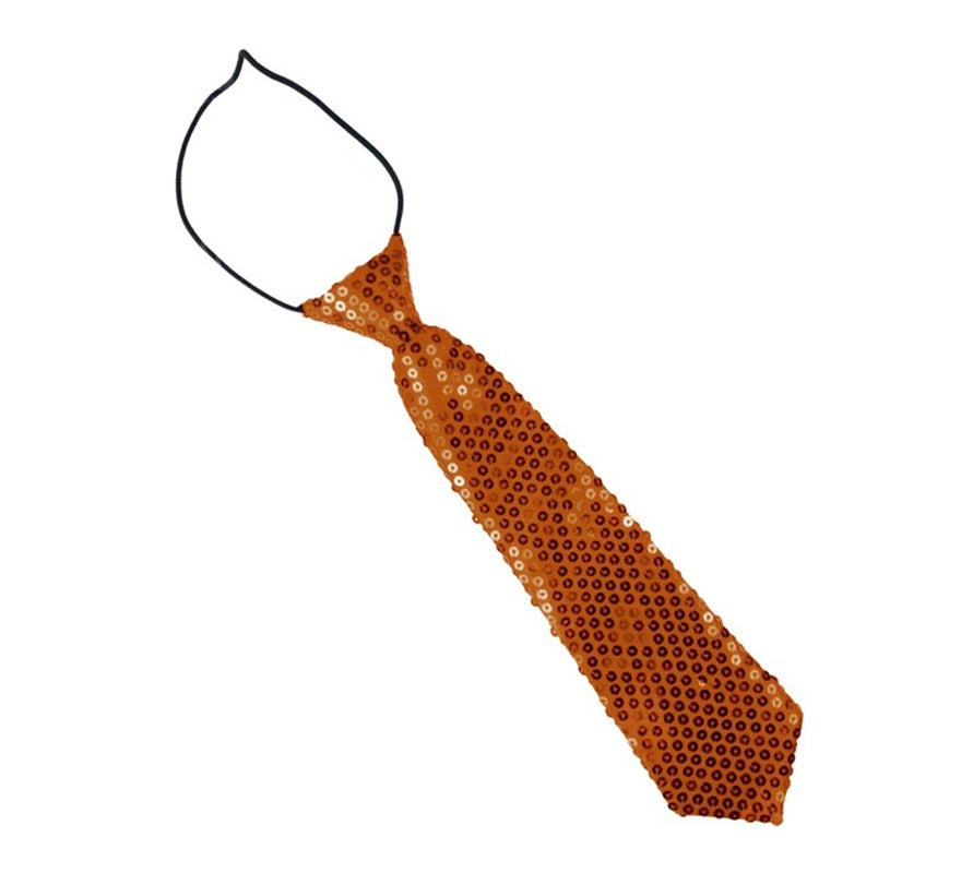 Translation missing: fr.Corbata con lentejuelas infantil de 30 cm en varios colores