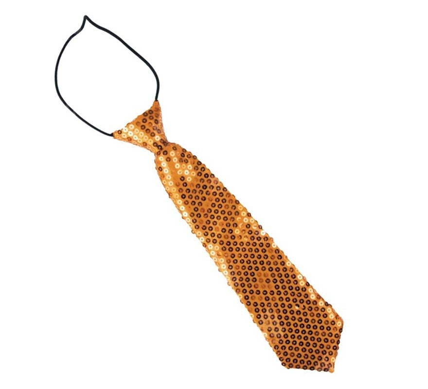 Translation missing: fr.Corbata con lentejuelas infantil de 30 cm en varios colores