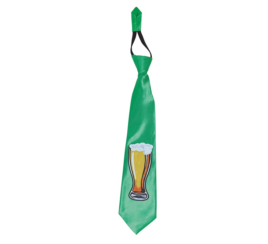Translation missing: fr.Corbata Verde con estampado de Cerveza de San Patricio