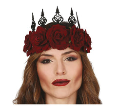 Couronne de la reine aux fleurs de Bourgogne