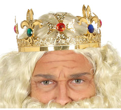 Couronne du roi métallique