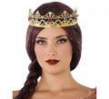 Corona Dorada de Reina con piedras preciosas