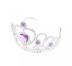 Couronne de princesse coeur violet