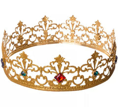 Couronne de sage en or métallique
