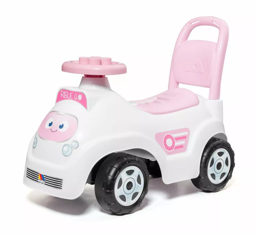 Correpasillos rosa con Bloques