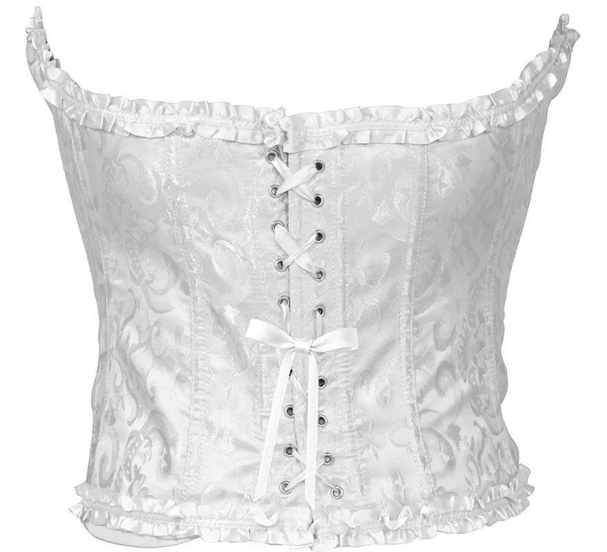 Translation missing: fr.Corset blanco con Lazo para mujer