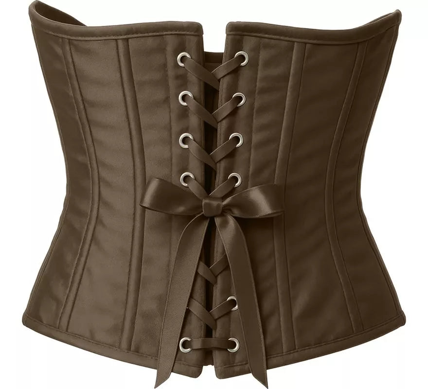 Translation missing: fr.Corset Pirata marrón para mujer