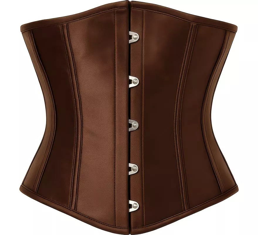 Translation missing: fr.Corset Pirata marrón para mujer