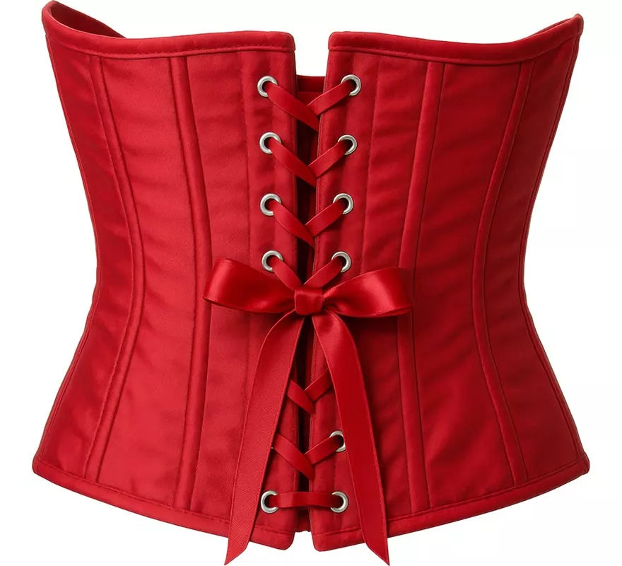 Translation missing: fr.Corset Pirata rojo para mujer