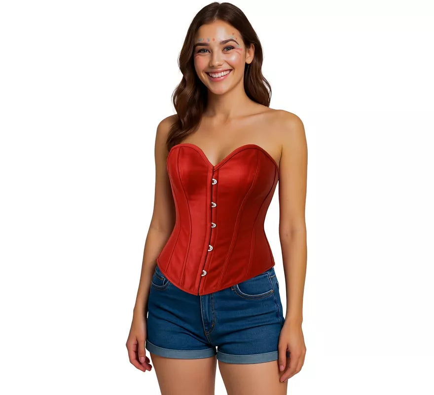Translation missing: fr.Corset rojo para mujer