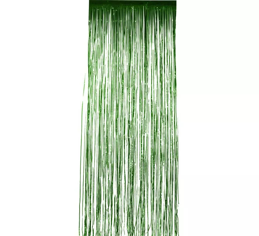 Translation missing: fr.Cortina Brillante Verde metálico 91x244 cm