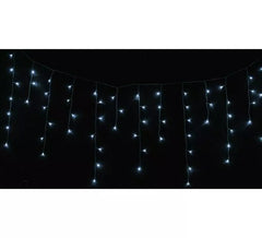 300 Led rideau blanc de 9 mètres. x 65 cm. pour l'extérieur