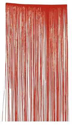 Rideau rouge 100x200 cm