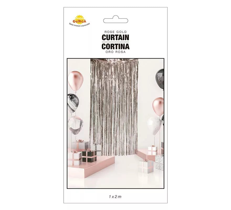 Translation missing: fr.Cortina Rosa Dorado de 100X200 cm