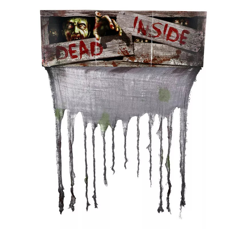 Translation missing: fr.Cortina Zombie de 127X58 cm