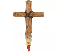 Croix avec piquet 30x18 cm