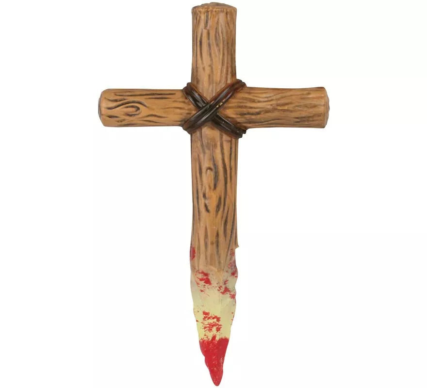 Translation missing: fr.Cruz con Estaca de 30x18 cm