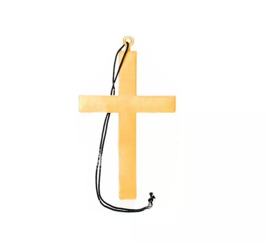 Translation missing: fr.Cruz dorada con cinta