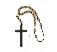 Chapelet Croix 16 cm