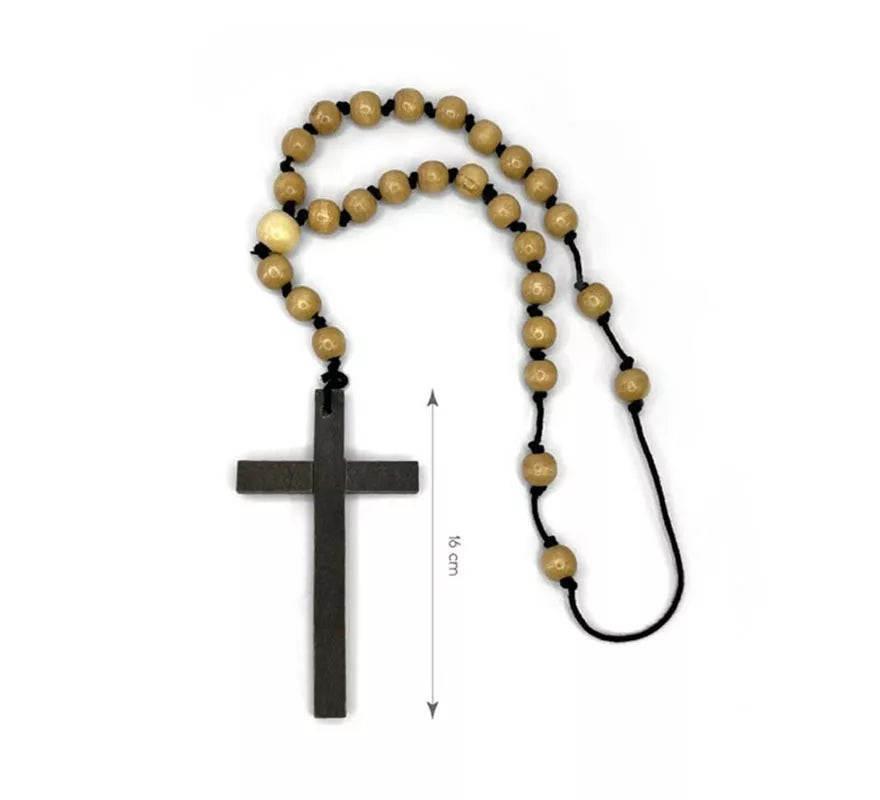 Translation missing: fr.Cruz Rosario de 16 cm