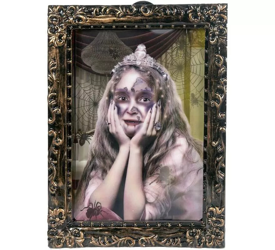 Translation missing: fr.Cuadro de Princesa Zombi 27 x 35 cm