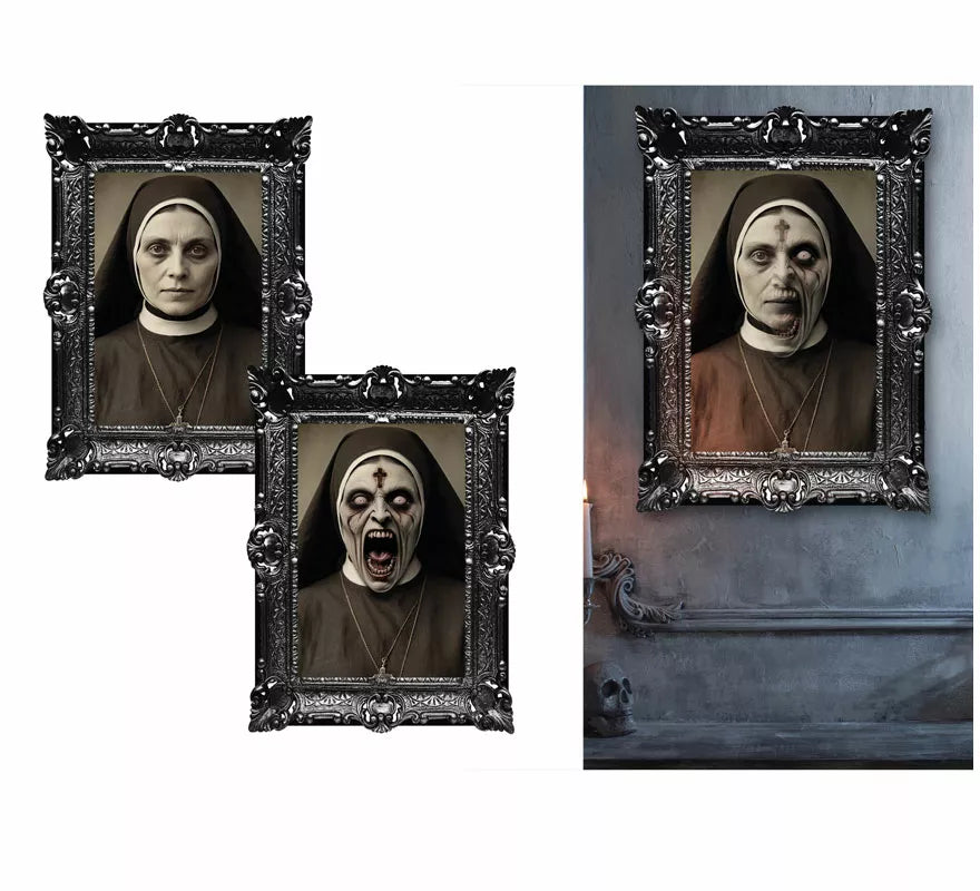 Translation missing: fr.Cuadro Monja Terrorífica de 60x40 cm