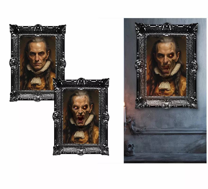 Translation missing: fr.Cuadro Vampiro Terrorífico 60x40 cm
