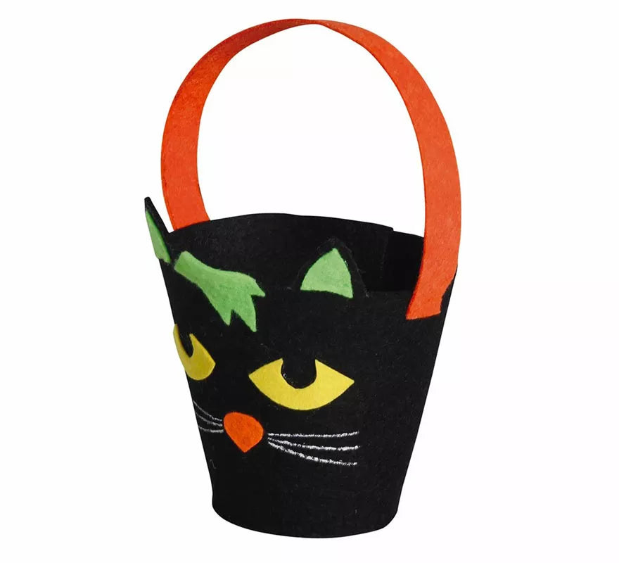 Translation missing: fr.Cubo Gato Negro de Fieltro de 20 cm