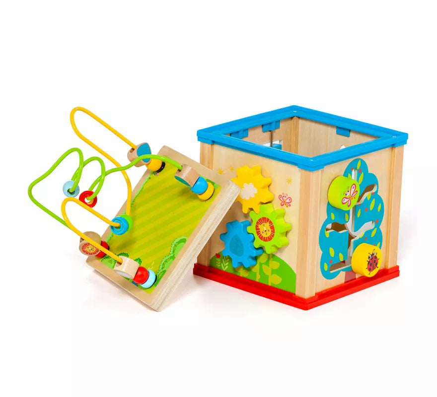 Cubo Interactivo de Madera