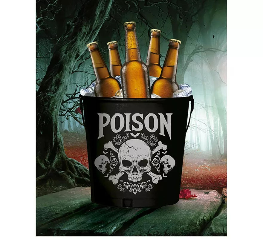 Translation missing: fr."Cubo Metal ""Poison"" de 19x23 cm"